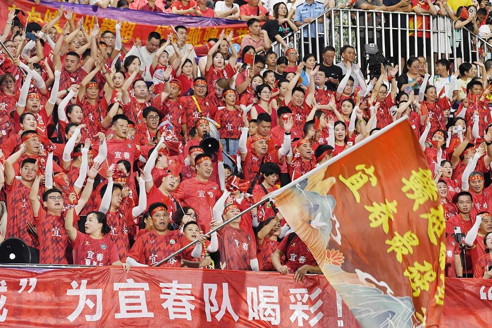 宜春队已锁定“赣超”南区排行榜第一